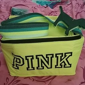 New P.I.N.K neon lunch bag